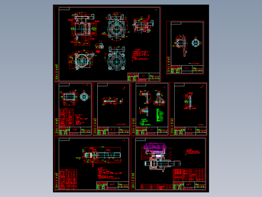 差速器差速锁（全套8张）292389==30