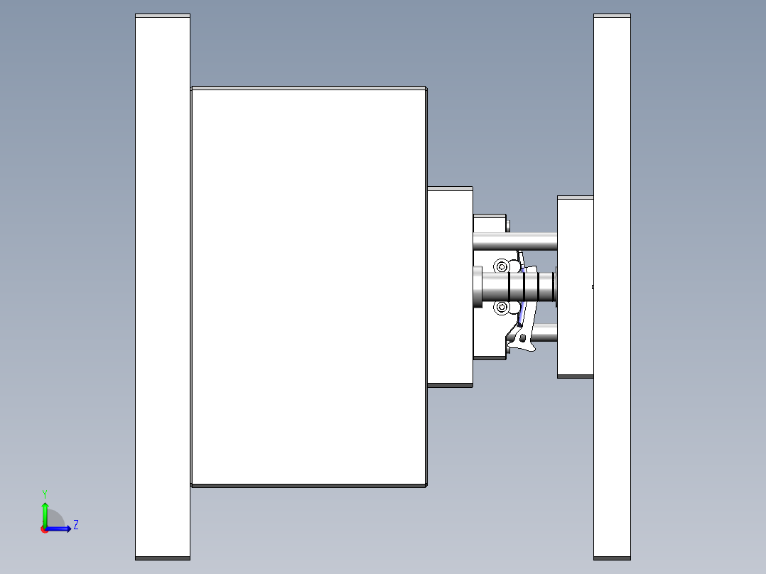 整形治具 (1)左视图