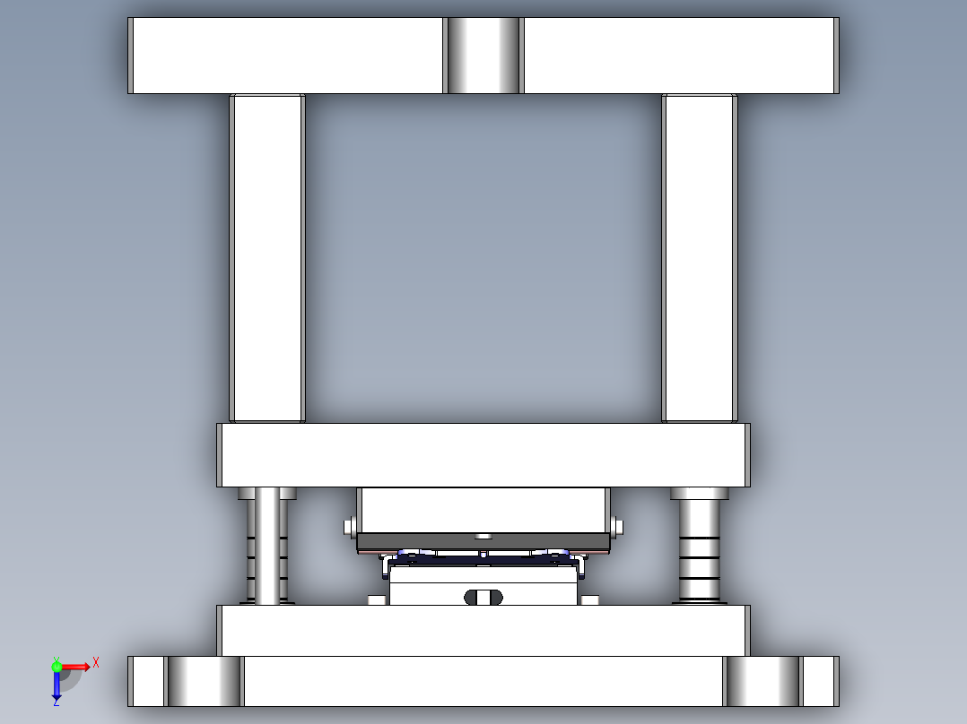 整形治具 (1)俯视图