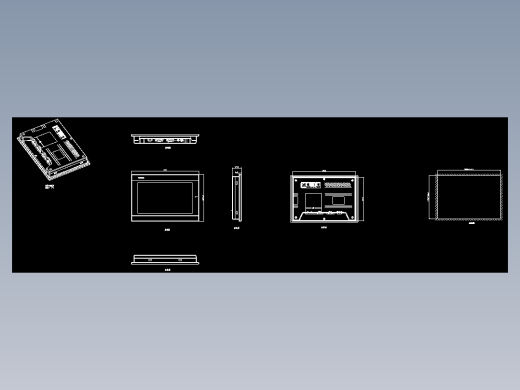 人机界面TS5-1000外观图