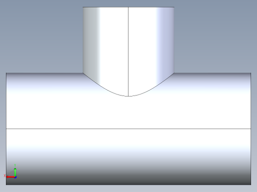 聚氯乙烯配件02-Sch80_ReducingTee_SxSxS_801-131_1in x 0.75in后视缩略图
