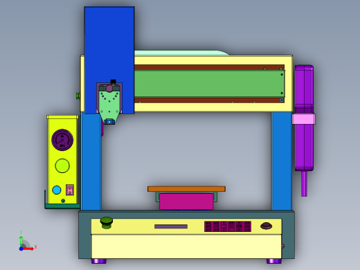 数码式打胶针筒针头机前视缩略图