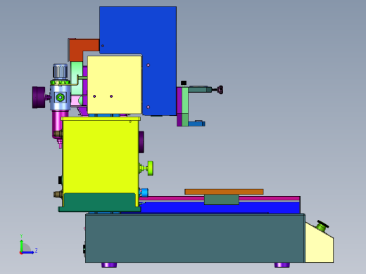 数码式打胶针筒针头机左视缩略图