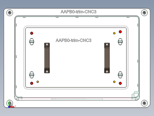 AAPB0-TRIM-笔记本CNC工装夹具三维模型CNC3前视缩略图