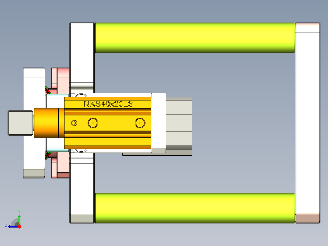 VT306-笔记本CNC工装夹具三维模型CNC4-20150323右视图