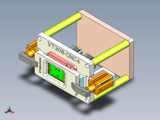 VT306-笔记本CNC工装夹具三维模型CNC4-20150323正等轴测缩略图