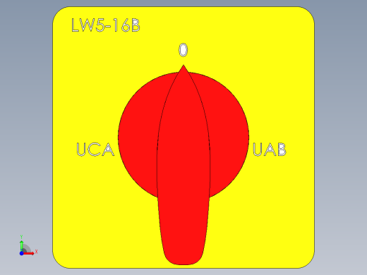 德力西电气 LW5-16B前视缩略图