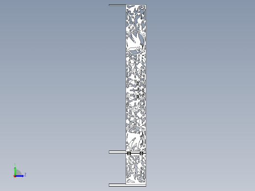 栅栏左视缩略图