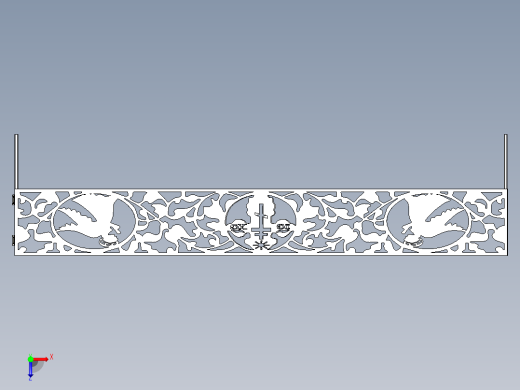 栅栏俯视缩略图