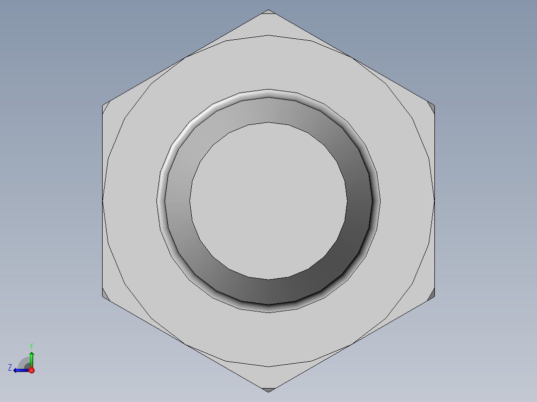 螺栓M10×45右视图
