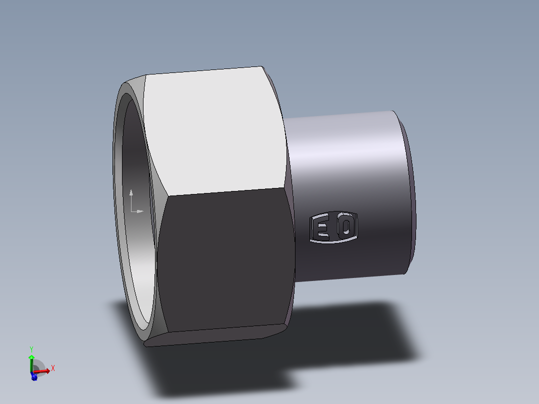 90度焊接接头、SKA38X5-主视图
