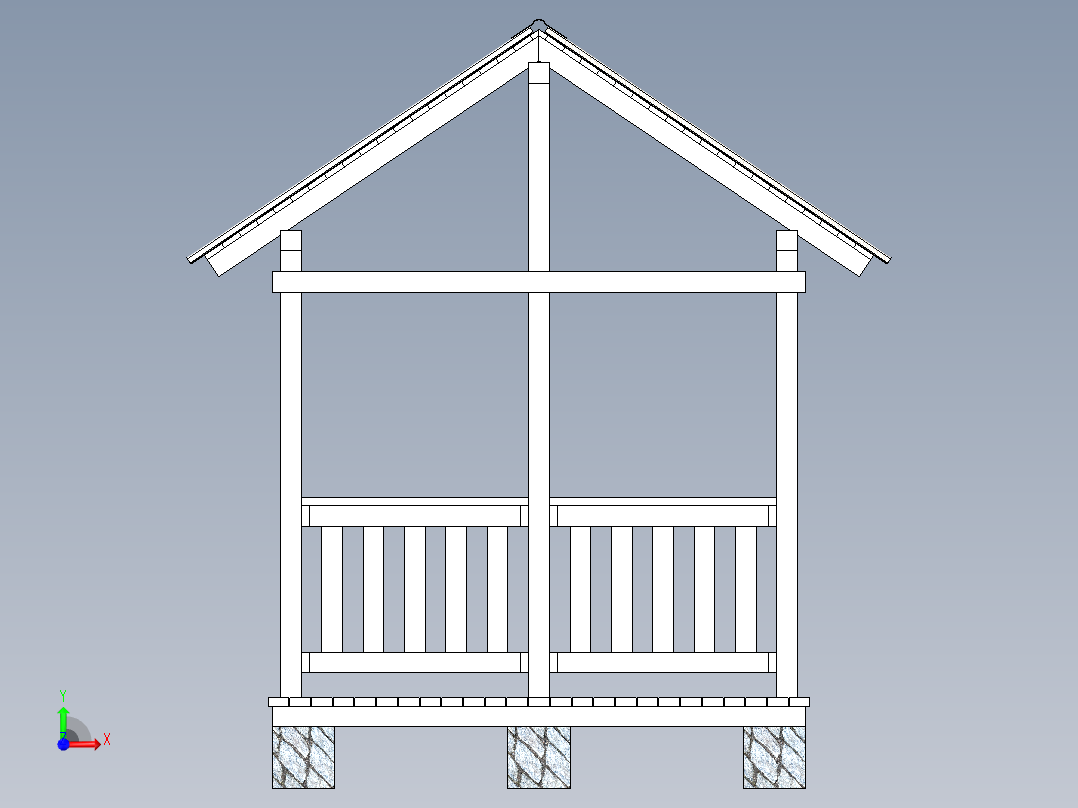 房子、建筑(103)前视图
