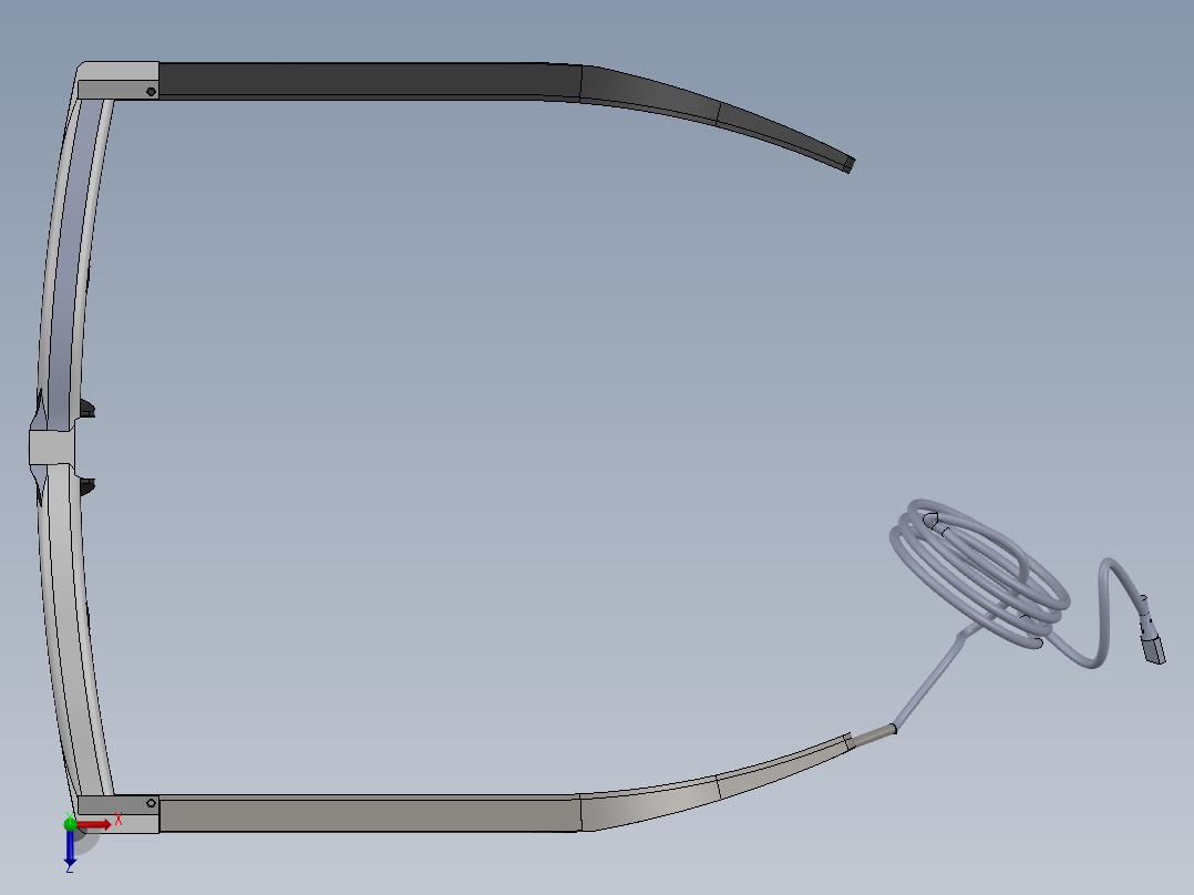 VR眼睛(2)俯视图