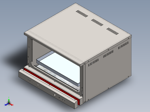 烤箱正等轴测缩略图