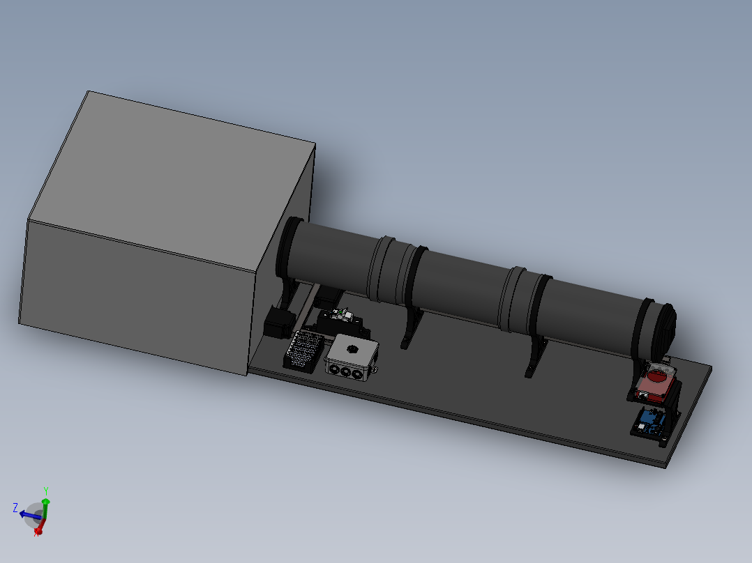 LED 光源质量的测量系统measuring-system-模型格式为 sw
