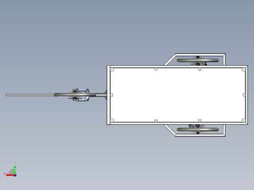重型自行车拖车（基于 Carla Cargo）后视缩略图