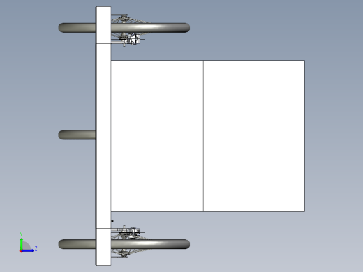 重型自行车拖车（基于 Carla Cargo）左视缩略图