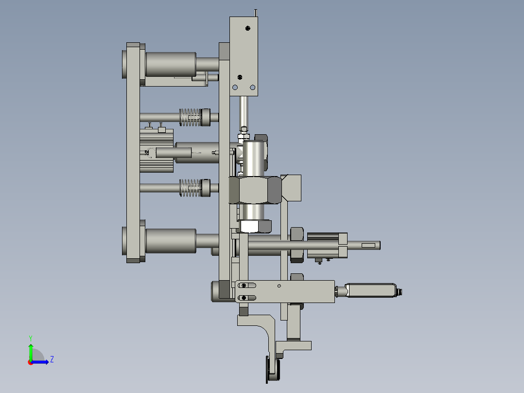 020400沟槽高度检测左视图