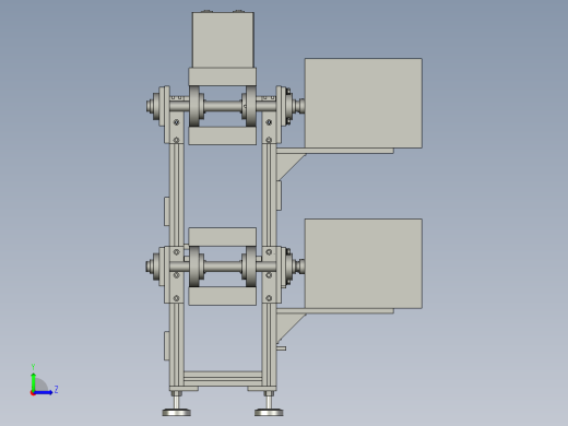 双层链条货仓左视缩略图
