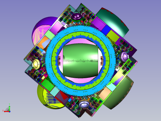 电机驱动球形关节轮后视缩略图