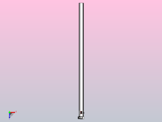 皮带直线轴半封闭可选导轨TPA-HNB-120D-110-L2700-RU-Y-P40-N3俯视缩略图