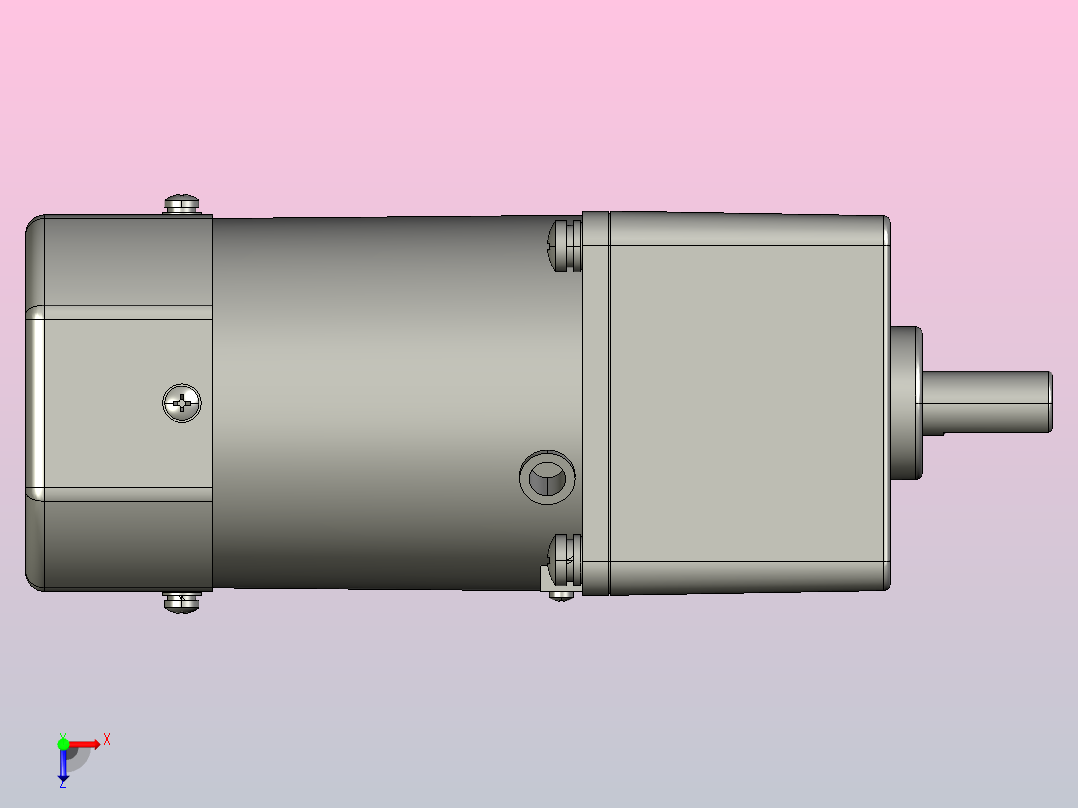 交流减速机5IK60RGU-CF(5GU3KB-200KB)俯视图