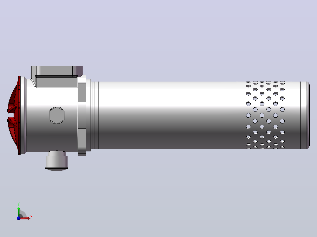 RFA-630x10F-Y直回式回油过滤器前视图