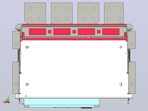 NA1-3200X-3200 4P抽屉万能式断路器三维模型202303后视缩略图