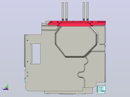 NA1-3200X-3200 4P抽屉万能式断路器三维模型202303右视缩略图