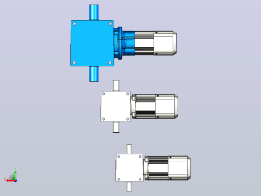蜗轮马达0.2 kW SV SHY -RT三菱电机后视缩略图