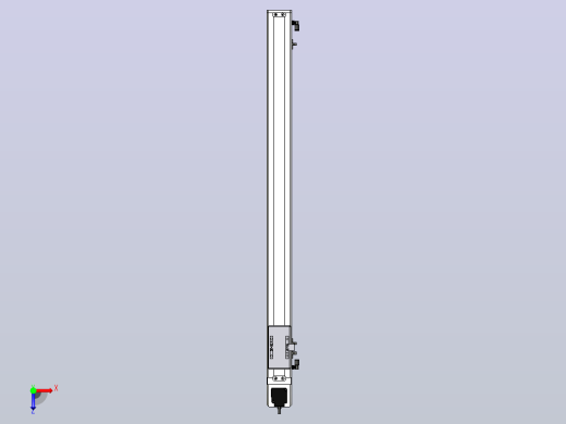 SCM6-800-BW-M10滚珠花健、支撑座、滚珠丝杠、交叉导轨、直线模组俯视缩略图