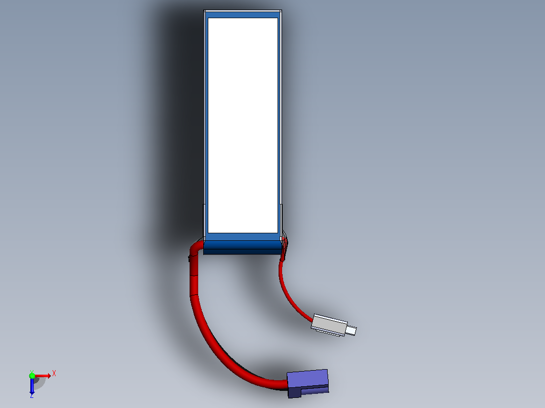 3300 mAh 锂电池俯视图