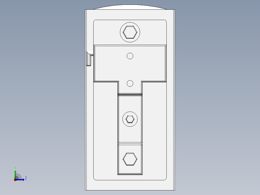 MS850-1[MS850-1]锁左视图