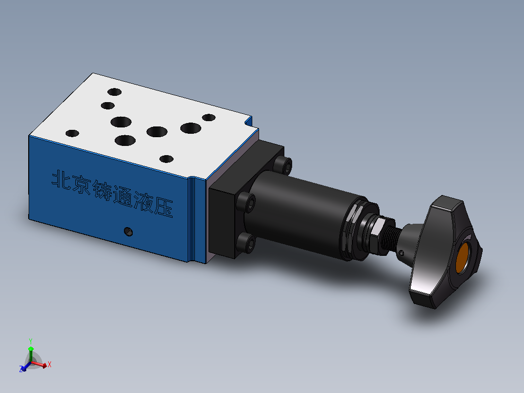 ZDR10DA1-YM 叠加式直动减压阀主视图