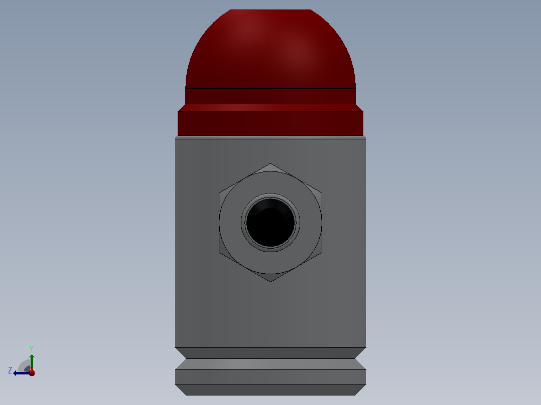 XFSG-103防爆声光一体化报警器[XFSG-103防爆声光一体化报警器]右视图