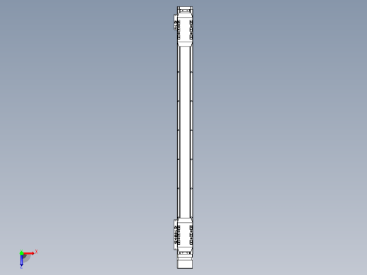 滚珠丝杠线性轴TPA-GCRS-50-1205C-L275-MP-M10-N3俯视缩略图
