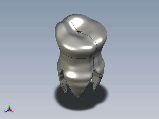 磨牙正等轴测缩略图