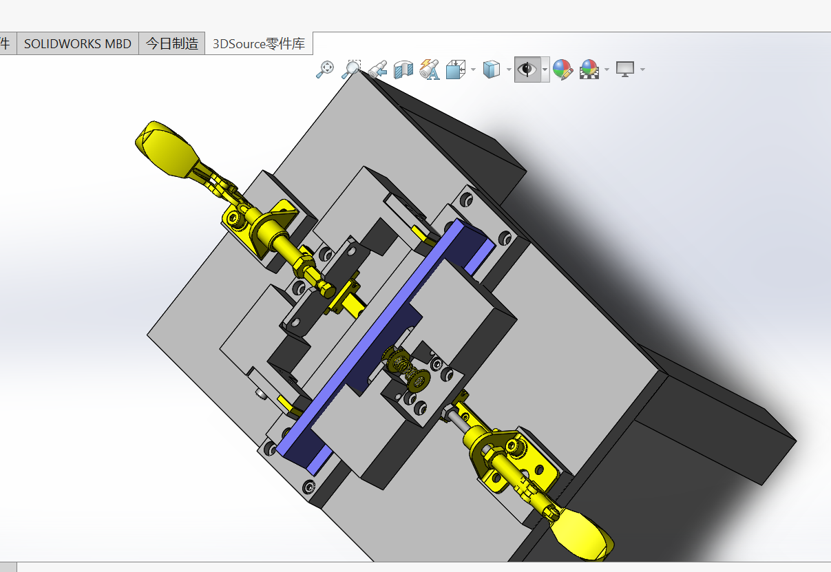 简易快速夹具sw18