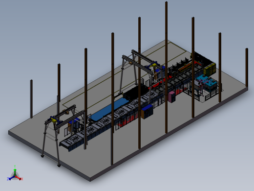 汽车车身底板装配线sw21