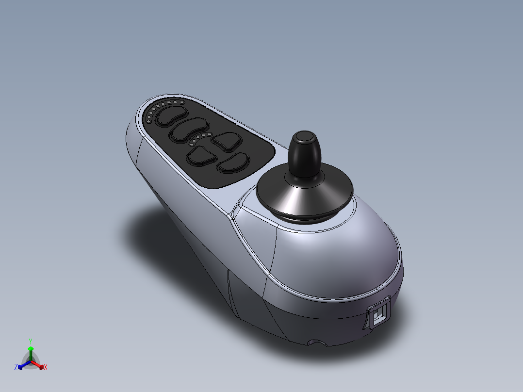 手控器正等轴测图