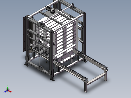 E559 木托盘分机，托盘码垛机