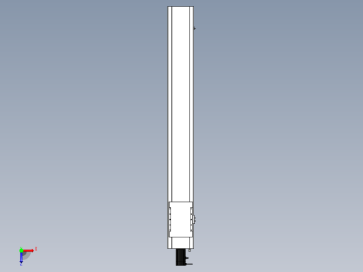 Toyo东佑达直线模组-ECH22-L25-1600-BC-M75-C4俯视缩略图