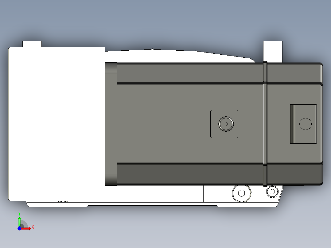 Toyo东佑达直线模组-ETB17M-1400-L-750W前视图