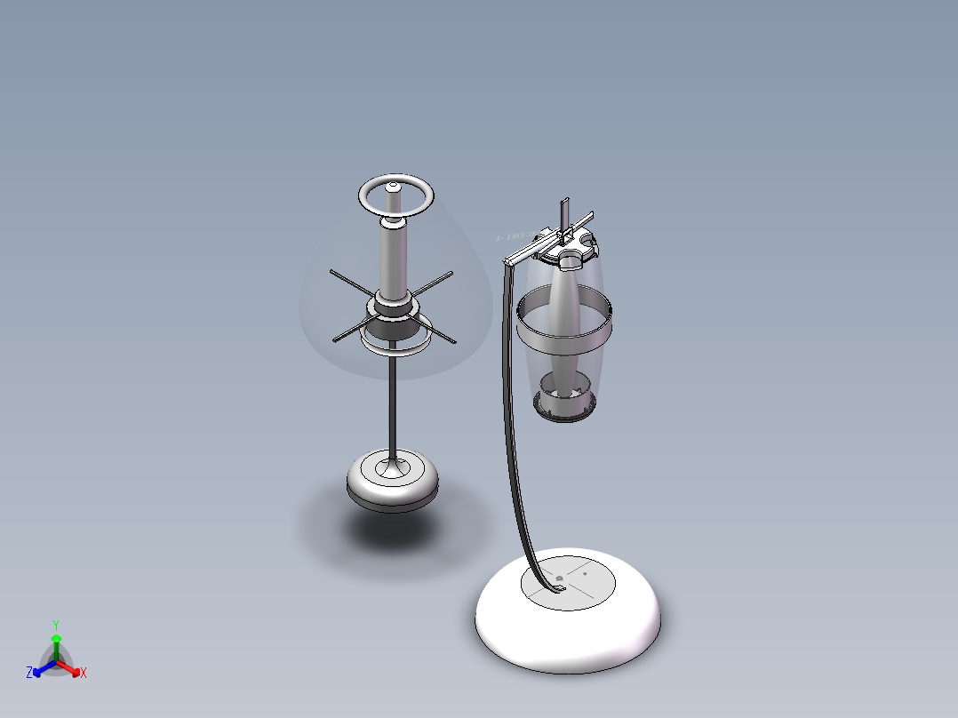 灯具正等轴测图