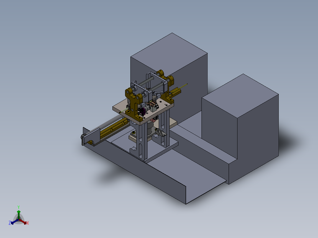143管道长度测量仪(1)正等轴测图
