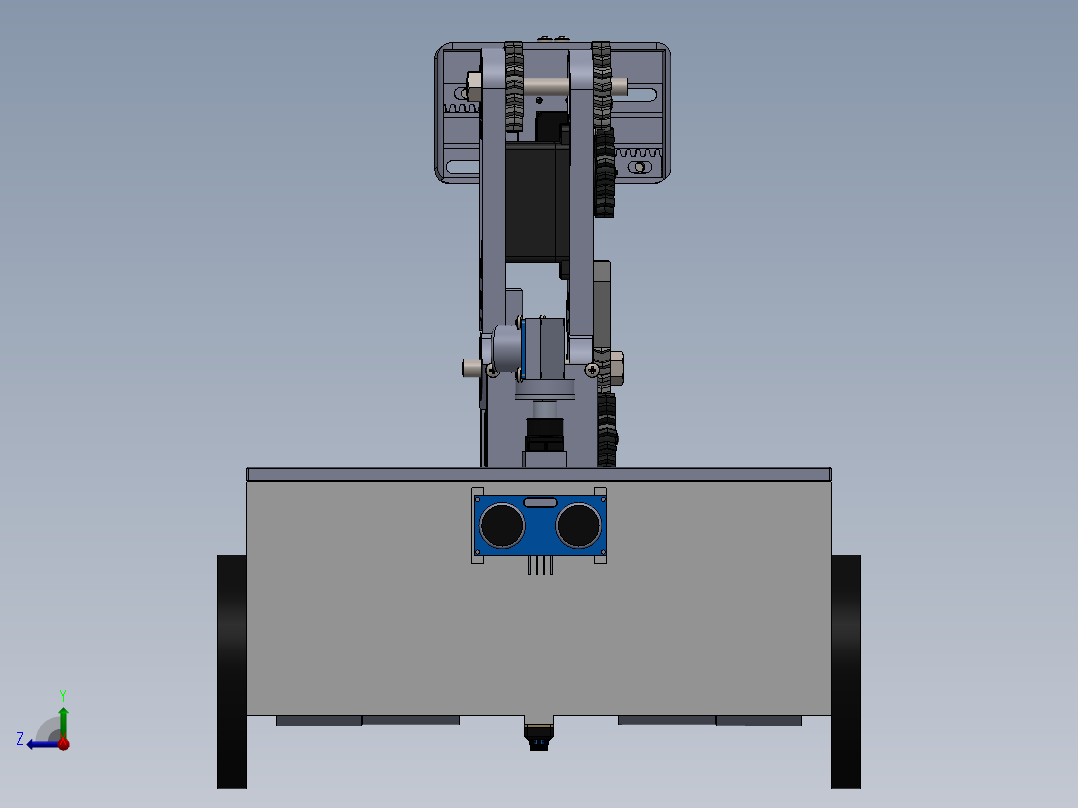 SW机器人车模型