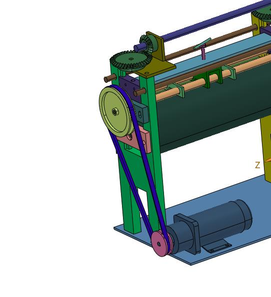 胶辊电动压平机
