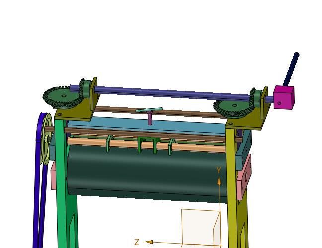 胶辊电动压平机