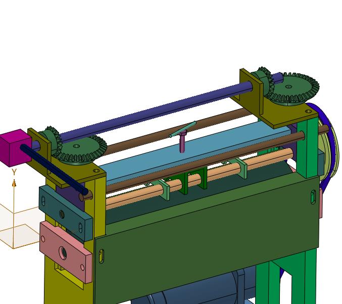 胶辊电动压平机