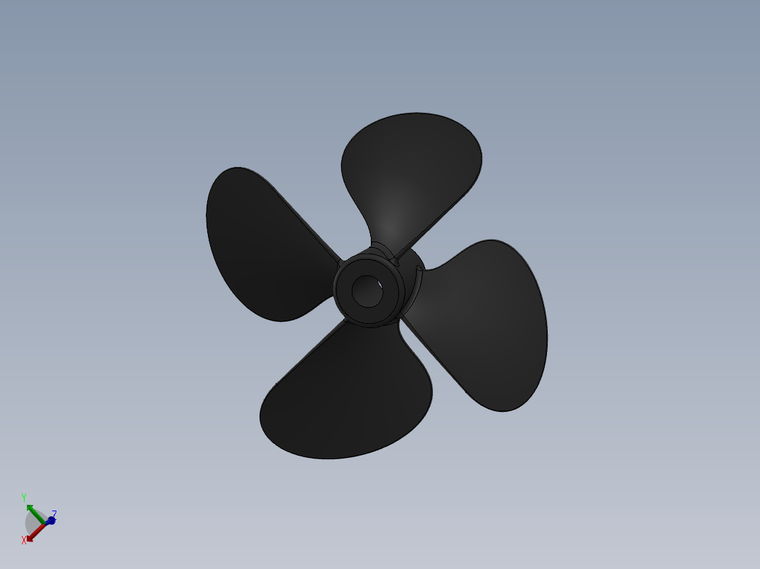 螺旋桨+(4个刀片)